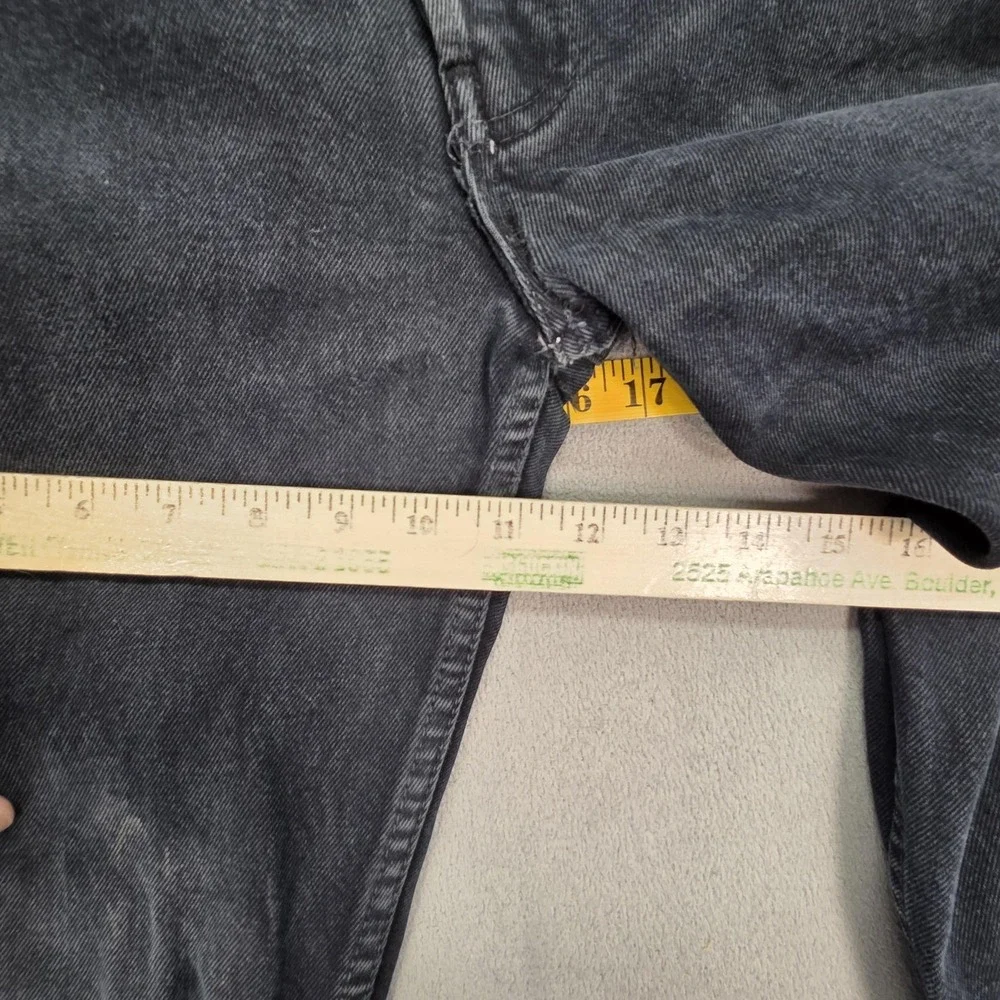 Vintage Levis 501 Jeans Mens‎ Charcoal Straight Button Fly USA 90s Fits 30x30